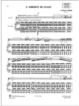 Concerto Violon N° 2, opus 58 - SAINT-SAËNS - Partition - Violon
